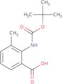 2-((tert-Butoxycarbonyl)amino)-3-methylbenzoic acid