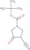 tert-Butyl 3-cyano-4-oxopyrrolidine-1-carboxylate