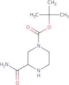 tert-Butyl 3-carbamoylpiperazine-1-carboxylate