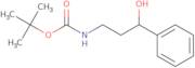 tert-Butyl (3-hydroxy-3-phenylpropyl)carbamate