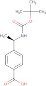 (R)-4-(1-((tert-Butoxycarbonyl)amino)ethyl)benzoic acid