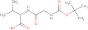 (S)-2-(2-((tert-Butoxycarbonyl)amino)acetamido)-3-methylbutanoic acid