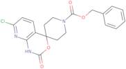 Benzyl 7'-chloro-2'-oxo-1',2'-dihydrospiro[piperidine-4,4'-pyrido[2,3-d][1,3]oxazine]-1-carboxylate