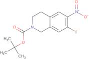 tert-Butyl 7-fluoro-6-nitro-3,4-dihydroisoquinoline-2(1H)-carboxylate