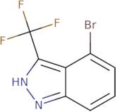 4-Bromo-3-(trifluoromethyl)-1H-indazole