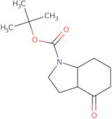 tert-Butyl 4-oxooctahydro-1H-indole-1-carboxylate