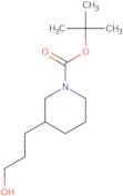 tert-Butyl 3-(3-hydroxypropyl)piperidine-1-carboxylate