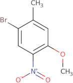 1-Bromo-4-methoxy-2-methyl-5-nitrobenzene