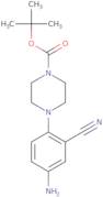 tert-Butyl 4-(4-amino-2-cyanophenyl)piperazine-1-carboxylate