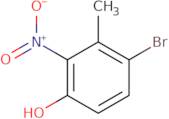 4-Bromo-3-methyl-2-nitrophenol