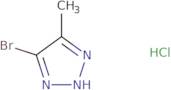 5-Bromo-4-methyl-1H-1,2,3-triazole hydrochloride