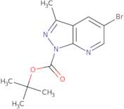 tert-Butyl 5-bromo-3-methyl-1H-pyrazolo[3,4-b]pyridine-1-carboxylate