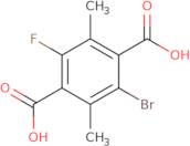 2-Bromo-5-fluoro-3,6-dimethylterephthalic acid