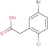 2-(5-Bromo-2-chlorophenyl)acetic acid