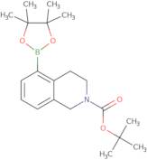 tert-Butyl 5-(4,4,5,5-tetramethyl-1,3,2-dioxaborolan-2-yl)-3,4-dihydroisoquinoline-2(1H)-carboxyla…