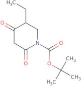 tert-Butyl 5-ethyl-2,4-dioxopiperidine-1-carboxylate