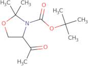 tert-Butyl 4-acetyl-2,2-dimethyloxazolidine-3-carboxylate