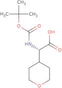 (S)-2-((tert-Butoxycarbonyl)amino)-2-(tetrahydro-2H-pyran-4-yl)acetic acid