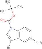 tert-Butyl 3-bromo-5-methyl-1H-indole-1-carboxylate