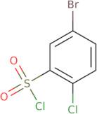 5-Bromo-2-chlorobenzene-1-sulfonyl chloride