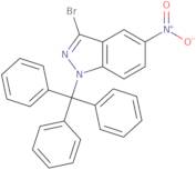 3-Bromo-5-nitro-1-trityl-1H-indazole