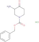 Benzyl 3-amino-4-oxopiperidine-1-carboxylate hydrochloride