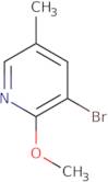 3-Bromo-2-methoxy-5-methylpyridine