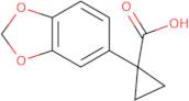 1-(Benzo[d][1,3]dioxol-5-yl)cyclopropanecarboxylic acid