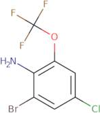 2-Bromo-4-chloro-6-(trifluoromethoxy)aniline