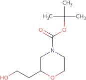 tert-Butyl 2-(2-hydroxyethyl)morpholine-4-carboxylate