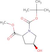 (2R,4S)-1-tert-Butyl 2-methyl 4-hydroxypyrrolidine-1,2-dicarboxylate