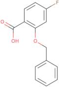 2-(Benzyloxy)-4-fluorobenzoic acid