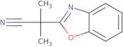 2-(Benzo[d]oxazol-2-yl)-2-methylpropanenitrile