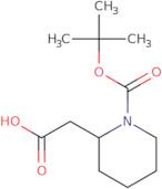 2-(1-(tert-Butoxycarbonyl)piperidin-2-yl)acetic acid