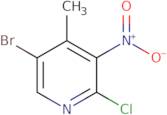 5-Bromo-2-chloro-4-methyl-3-nitropyridine