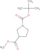 1-tert-Butyl 3-methyl pyrrolidine-1,3-dicarboxylate
