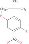 1-Bromo-5-(tert-butyl)-4-methoxy-2-nitrobenzene