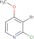 3-Bromo-2-chloro-4-methoxypyridine