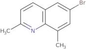 6-Bromo-2,8-dimethylquinoline