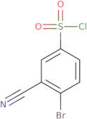 4-Bromo-3-cyanobenzene-1-sulfonyl chloride