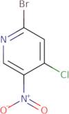 2-Bromo-4-chloro-5-nitropyridine