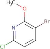 3-Bromo-6-chloro-2-methoxypyridine