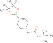 tert-Butyl (4-(4,4,5,5-tetramethyl-1,3,2-dioxaborolan-2-yl)cyclohex-3-en-1-yl)carbamate