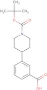 3-(1-(tert-Butoxycarbonyl)piperidin-4-yl)benzoic acid