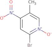 2-Bromo-5-methyl-4-nitropyridine 1-oxide