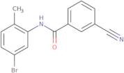N-(5-Bromo-2-methylphenyl)-3-cyanobenzamide