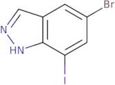 5-Bromo-7-iodo-1H-indazole