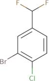 2-Bromo-1-chloro-4-(difluoromethyl)benzene