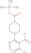 tert-Butyl 4-(6-chloro-5-nitropyrimidin-4-yl)piperazine-1-carboxylate