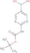 (2-((tert-Butoxycarbonyl)amino)pyrimidin-5-yl)boronic acid